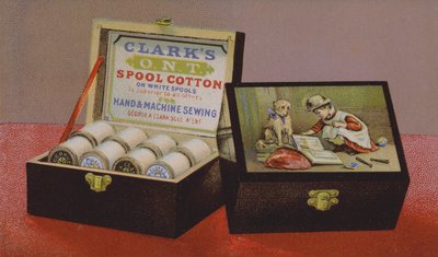 American trade card advertising Clark